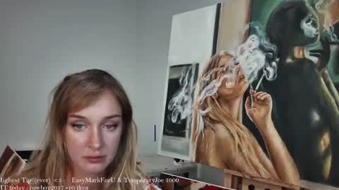 ArtistGirly online show from June 6, 2:28 am