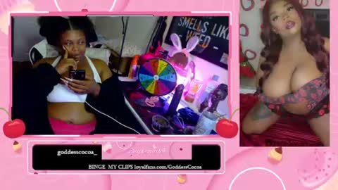 Goddess Cocoa online show from July 13, 6:17 am