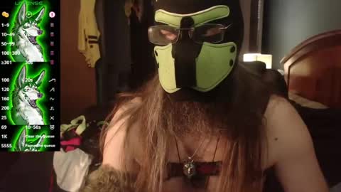 kinkywolf87 online show from August 4, 6:04 pm
