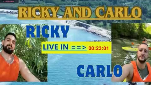 Ricky and Carlo online show from September 14, 4:41 pm