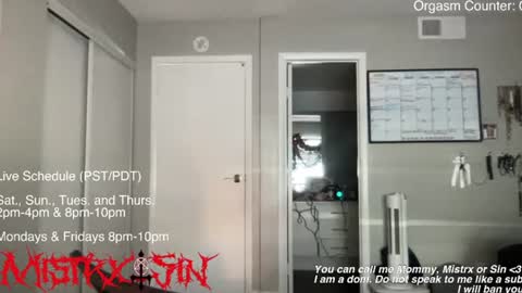 Mistrx Sin online show from June 25, 10:59 pm