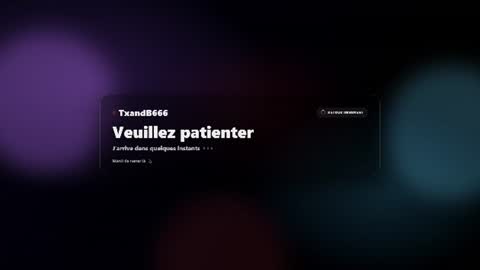 txandb666 online show from August 4, 7:21 pm