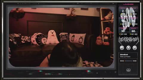 Snapshot of 666deathgasm chatting on October 14, 7:28 pm Juune online show from October 14, 7:28 pm