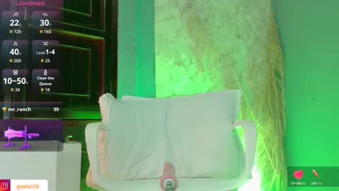 Snapshot of _gretta1 chatting on October 1, 8:19 pm Gretta online show from October 1, 8:19 pm