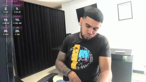 ig aaron hunter123 online show from March 19, 4:45 pm