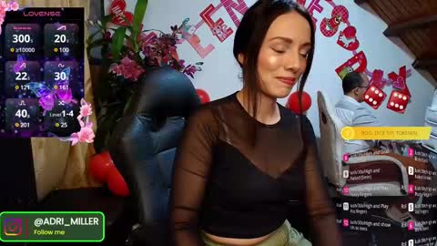 Snapshot of adri_miller chatting on February 14, 10:49 am adri miller online show from February 14, 10:49 am