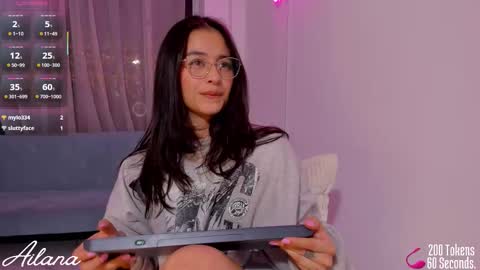  Ailana  online show from January 11, 2:17 am