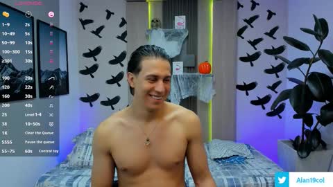 Snapshot of alan_nd_kevin chatting on October 4, 7:11 pm Alan Kevin can we reach 100 thumbs up please guys online show from October 4, 7:11 pm