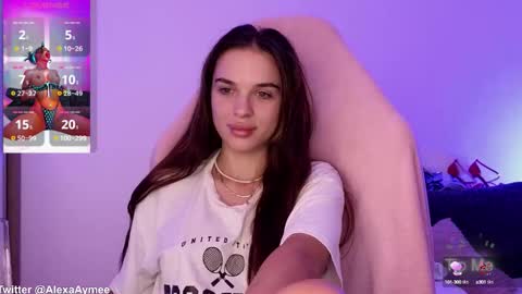 Snapshot of alexaaimee chatting on October 13, 7:38 pm Alexa online show from October 13, 7:38 pm