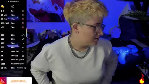 Snapshot of alexxxmorris chatting on October 12, 9:24 am ALEXXX MORRIS online show from October 12, 9:24 am