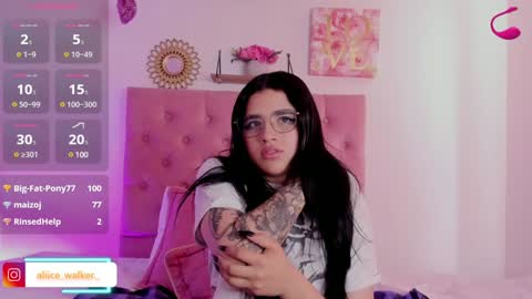 Snapshot of aliice_walker_ chatting on December 6, 6:33 pm aliice_walker_ online show from December 6, 6:33 pm