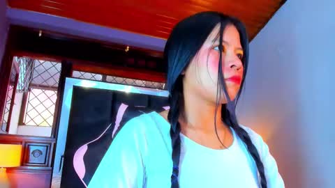 Snapshot of alissa__petite chatting on October 13, 11:34 am Aissa online show from October 13, 11:34 am