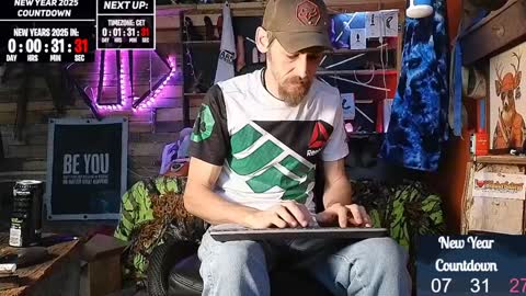 Allan arod online show from December 31, 9:28 pm