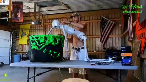 Allan arod online show from September 12, 8:33 pm