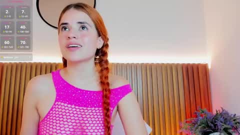Snapshot of alliss_ginger_ chatting on January 19, 6:31 am A L L I S S online show from January 19, 6:31 am