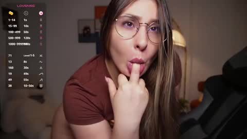 Snapshot of amy_ross1 chatting on February 16, 11:48 pm Daniela M online show from February 16, 11:48 pm