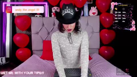 Snapshot of andy_angel1 chatting on February 15, 1:05 pm andy angel online show from February 15, 1:05 pm