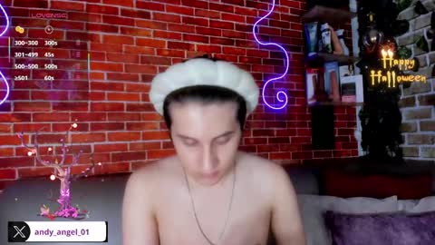 Snapshot of andy_angel1 chatting on October 7, 9:16 am andy angel online show from October 7, 9:16 am