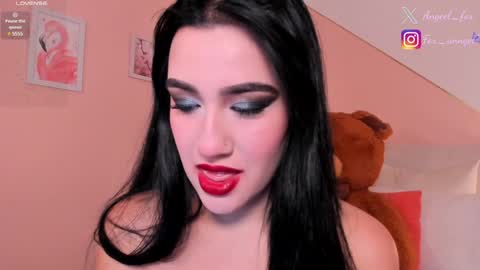 Snapshot of angeel_fox chatting on February 8, 2:16 pm Angel online show from February 8, 2:16 pm