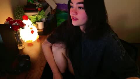 Snapshot of annatigarr chatting on October 13, 1:51 am meow online show from October 13, 1:51 am