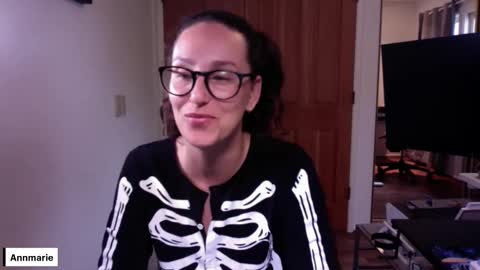 Snapshot of annmarieferrara chatting on October 3, 4:15 pm Ann online show from October 3, 4:15 pm