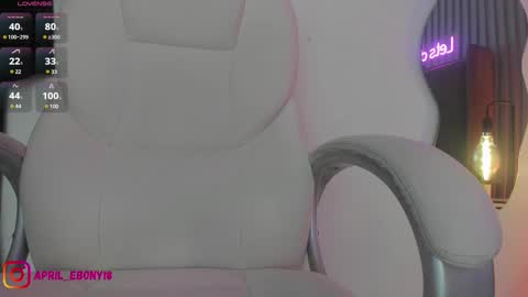 Snapshot of april_ebony18_ chatting on March 4, 1:38 pm April online show from March 4, 1:38 pm