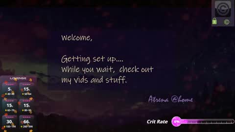 Atrena online show from November 22, 4:00 am