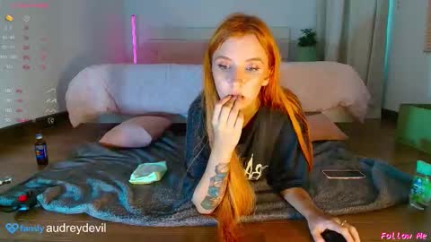 Snapshot of audreydevil chatting on September 26, 11:07 am audreydevil online show from September 26, 11:07 am