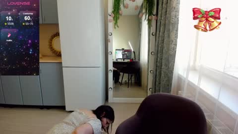 Snapshot of b_bonya_m chatting on January 13, 8:05 am Bonya online show from January 13, 8:05 am