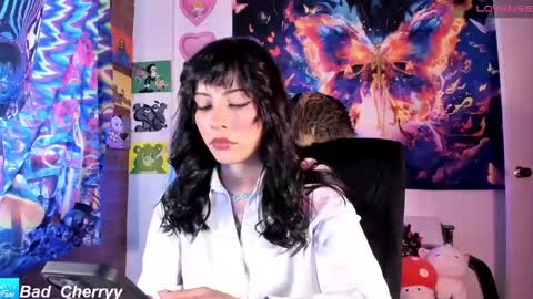Snapshot of bad_cherry chatting on February 17, 9:00 pm Bratty Lanita - independent online show from February 17, 9:00 pm