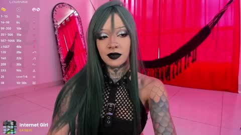 Daniela  ur fav living dead girl  online show from April 30, 8:57 pm