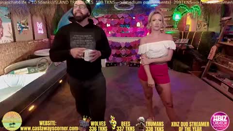 Mya and Angelo online show from February 18, 3:31 am