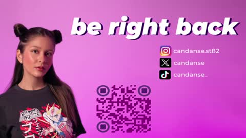 Snapshot of candase_ chatting on February 2, 9:18 am Candase online show from February 2, 9:18 am