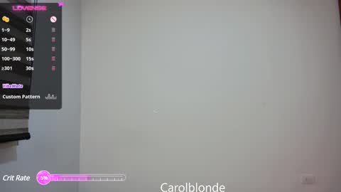Snapshot of carolblonde chatting on February 26, 3:14 am Char online show from February 26, 3:14 am