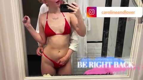 Caroline and Lover online show from September 23, 10:31 am