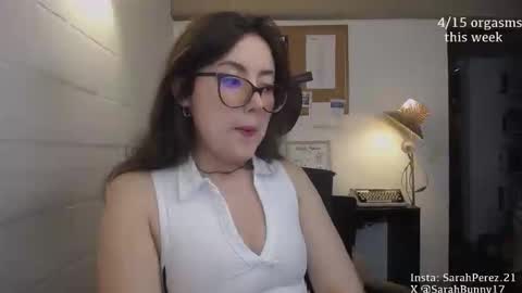 Snapshot of cherrybunny21 chatting on February 25, 11:59 pm Sarah Prez online show from February 25, 11:59 pm