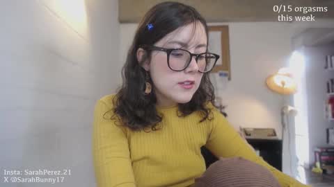 Snapshot of cherrybunny21 chatting on October 11, 6:11 pm Sarah Prez online show from October 11, 6:11 pm