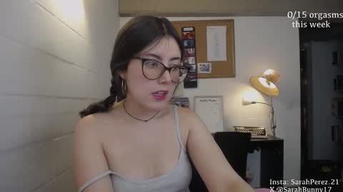 Snapshot of cherrybunny21 chatting on January 28, 2:00 am Sarah Prez online show from January 28, 2:00 am