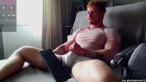Snapshot of chris_boy37 chatting on October 4, 9:18 am redhead thief of sausages and hearts online show from October 4, 9:18 am