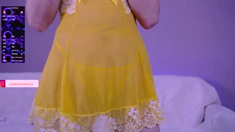 Cindy    online show from November 28, 1:40 pm