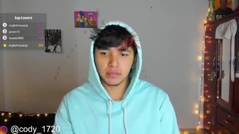 Snapshot of cody_evanss chatting on February 28, 3:26 pm cody online show from February 28, 3:26 pm
