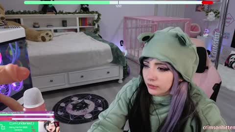 Snapshot of crimsonkitten chatting on January 16, 10:10 am Crimson Kitten online show from January 16, 10:10 am