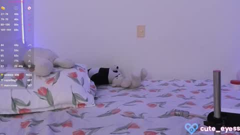 Snapshot of cute_eyess chatting on October 18, 10:47 pm Cute online show from October 18, 10:47 pm