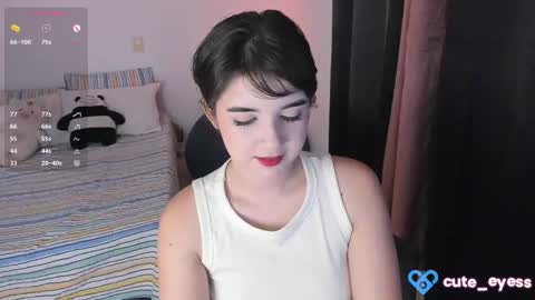Snapshot of cute_eyess chatting on February 22, 9:37 pm Cute online show from February 22, 9:37 pm