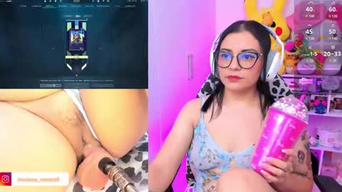 Snapshot of cutecinamonroll chatting on March 12, 12:53 am Cinna independent model online show from March 12, 12:53 am