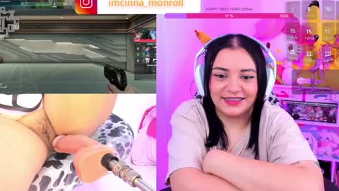 Snapshot of cutecinamonroll chatting on January 3, 8:54 pm Cinna independent model online show from January 3, 8:54 pm