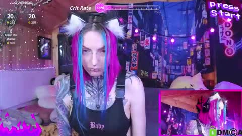 Snapshot of cybernekko chatting on October 12, 5:11 am Neko online show from October 12, 5:11 am