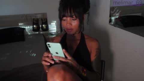 Snapshot of diamon_kataleya chatting on October 6, 7:59 am Melissa My schedule 10pm time Colombia online show from October 6, 7:59 am