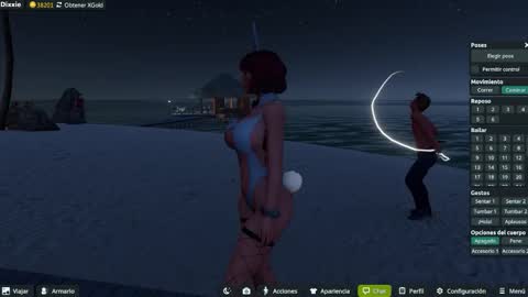 dixxie_blue online show from March 16, 2:04 am