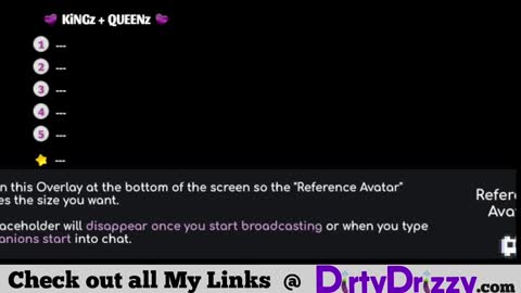 DirtyDrizzy online show from December 7, 6:54 pm